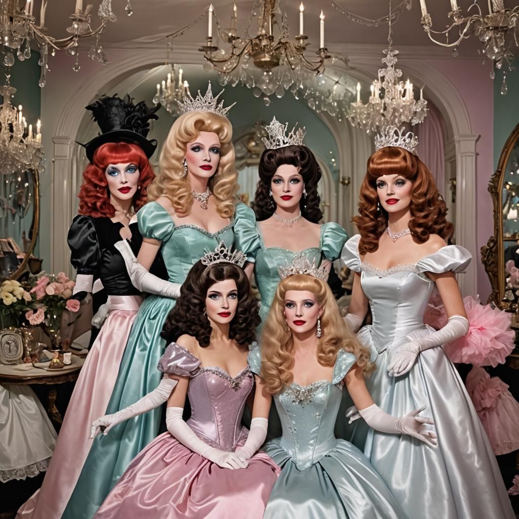 Witches in a Satin Wonderland: Poofy, Extravagant, Femme