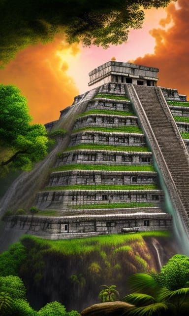 Mayan pyramid