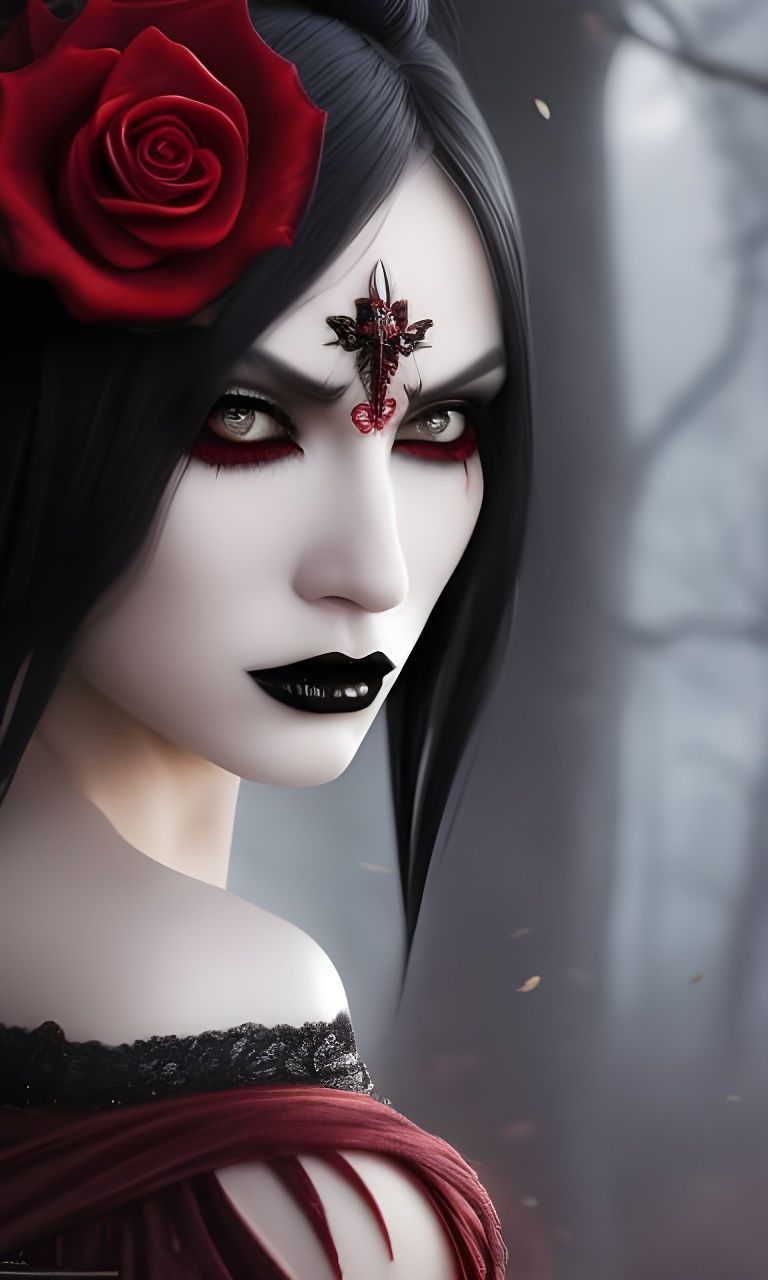 Fallen Priestess of the Mountain Nation