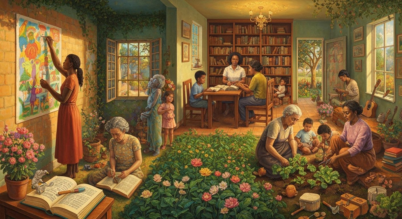 Diverse Women Creating, Nurturing, and Transforming Worlds