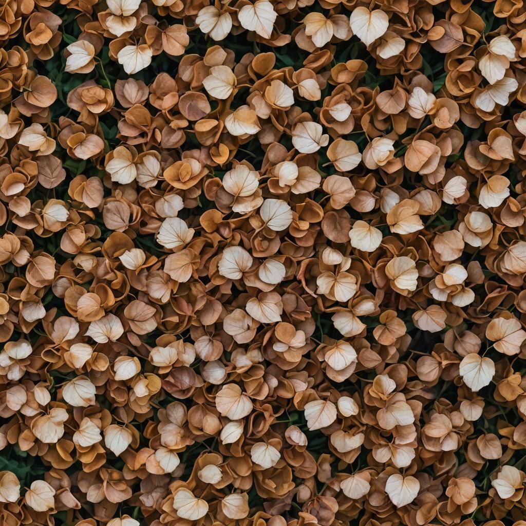 Flowers Resembling Autumn Leaves in Macro Photography