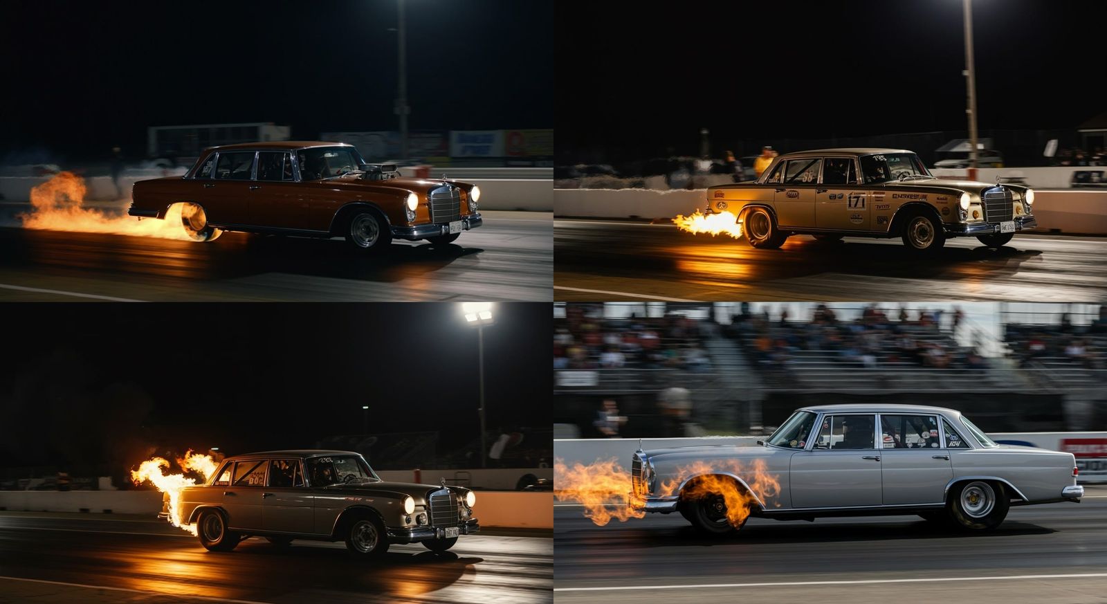 1963 Mercedes Dragster Film Still