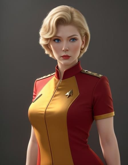 Jennifer Lien as Kess from Star Trek Voyager