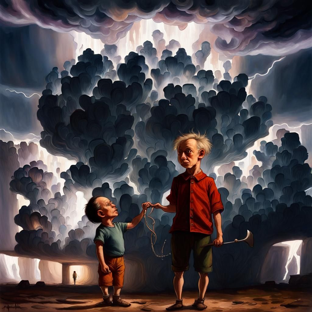 Schrödinger's Refrigerator in Pop Art Style