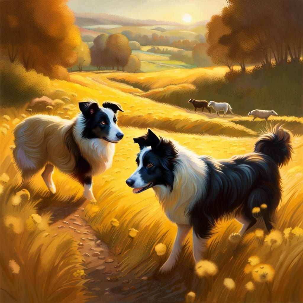 A Shepherd's Tale of Two Border Collie