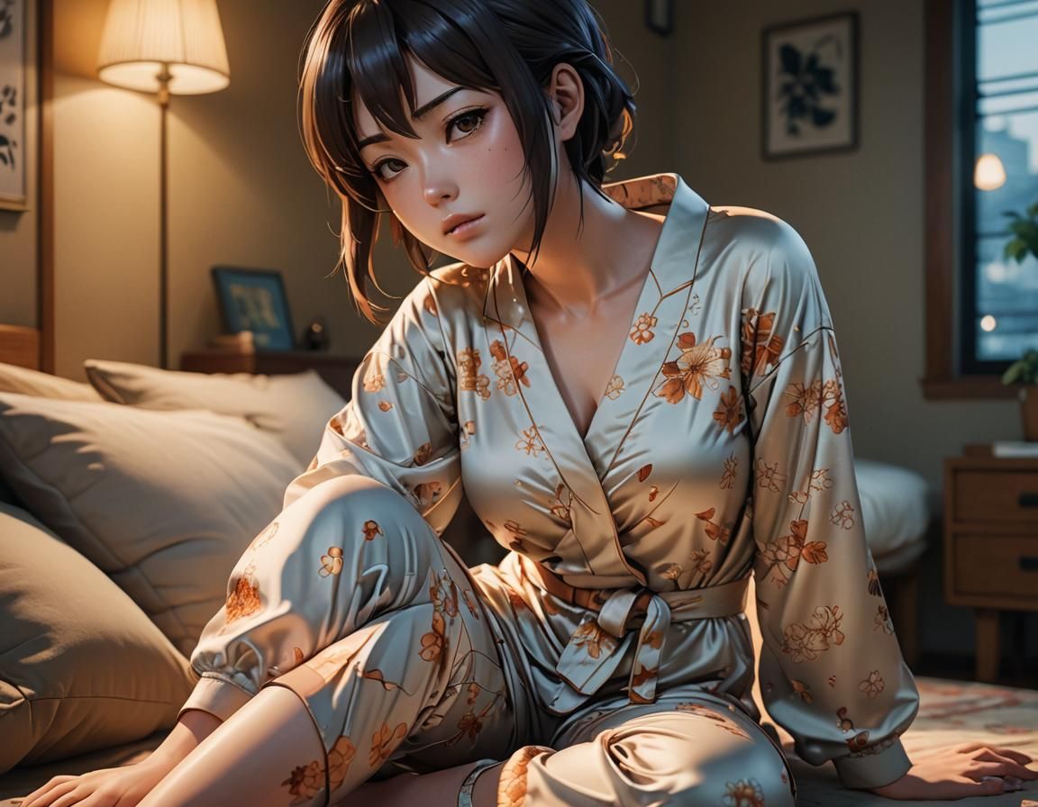 Hyper-Realistic Anime Portrait of Shizuka in Makoto Shinkai ...