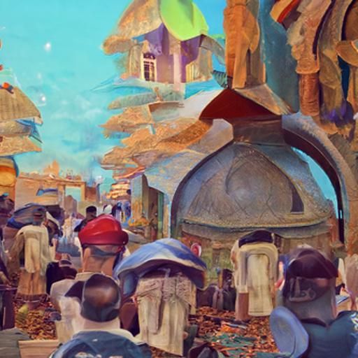 City of Lights: A Maximalist Photorealistic Masterpiece