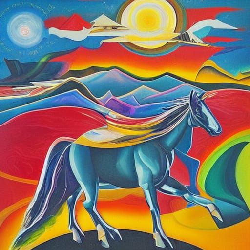 Surreal Vorticism: Dissection of a Unicorn