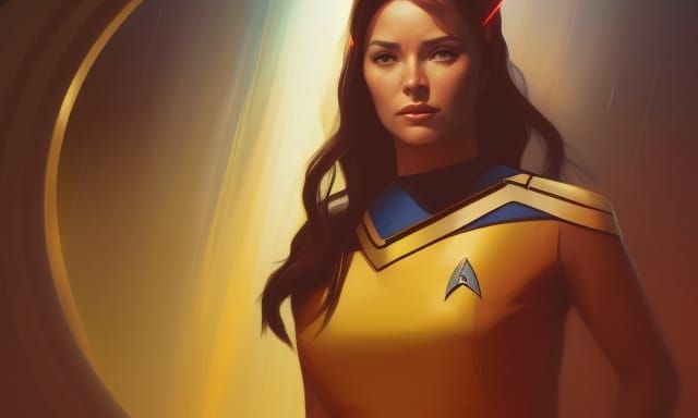 Goddess in Star Trek Concept Art