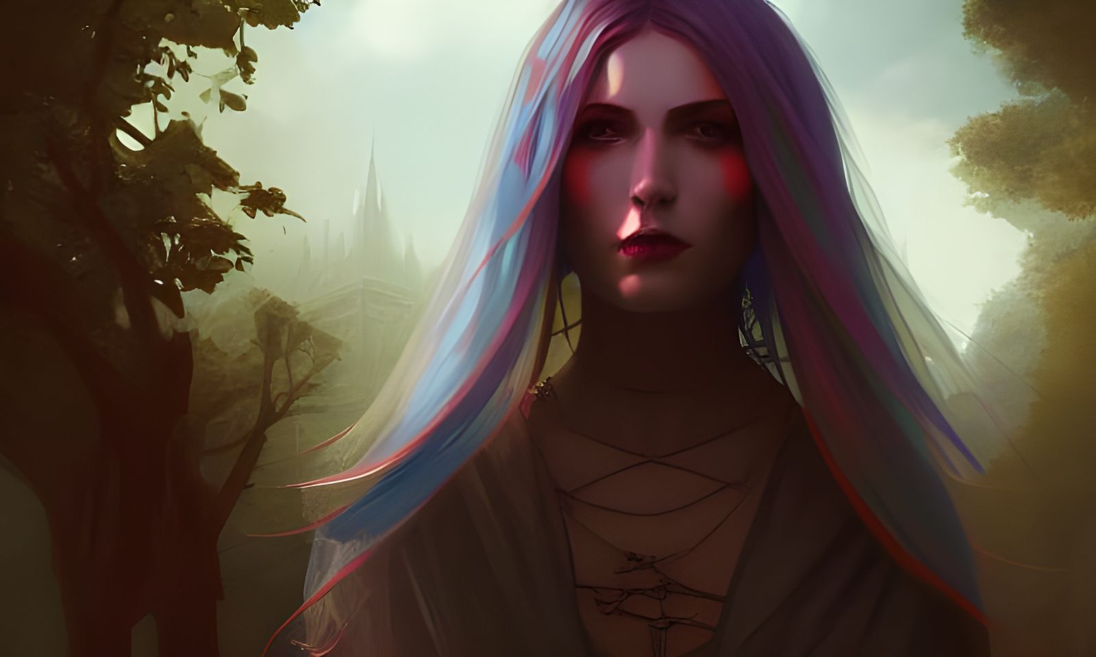 Grimoire Gallery: Gothic Storybook Portrait in 8K