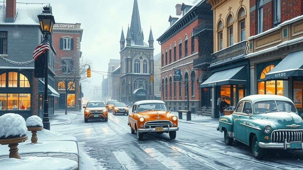 Winter in Qu&eacute;bec City