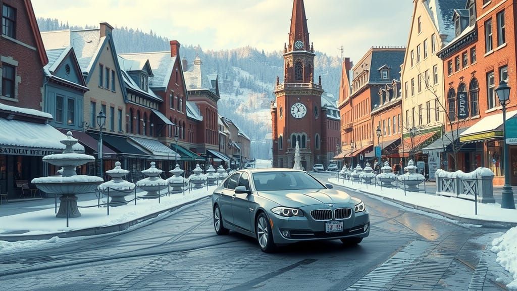 Winter Wonderland in Qu&eacute;bec City: A Serene French Can...