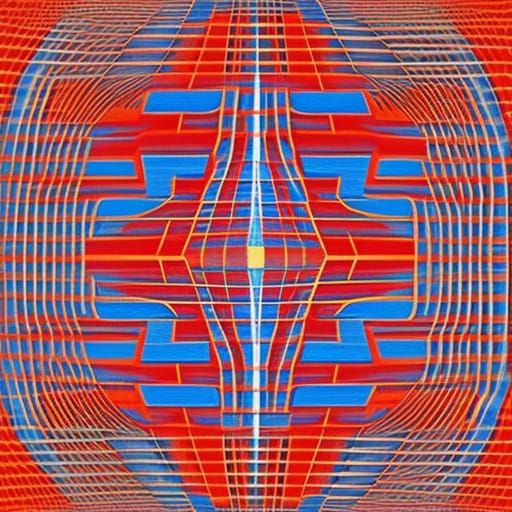 Abstract Optical Illusion Design