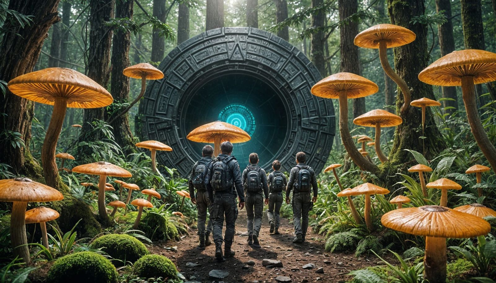 Stargate Expedition to a Mushroom World