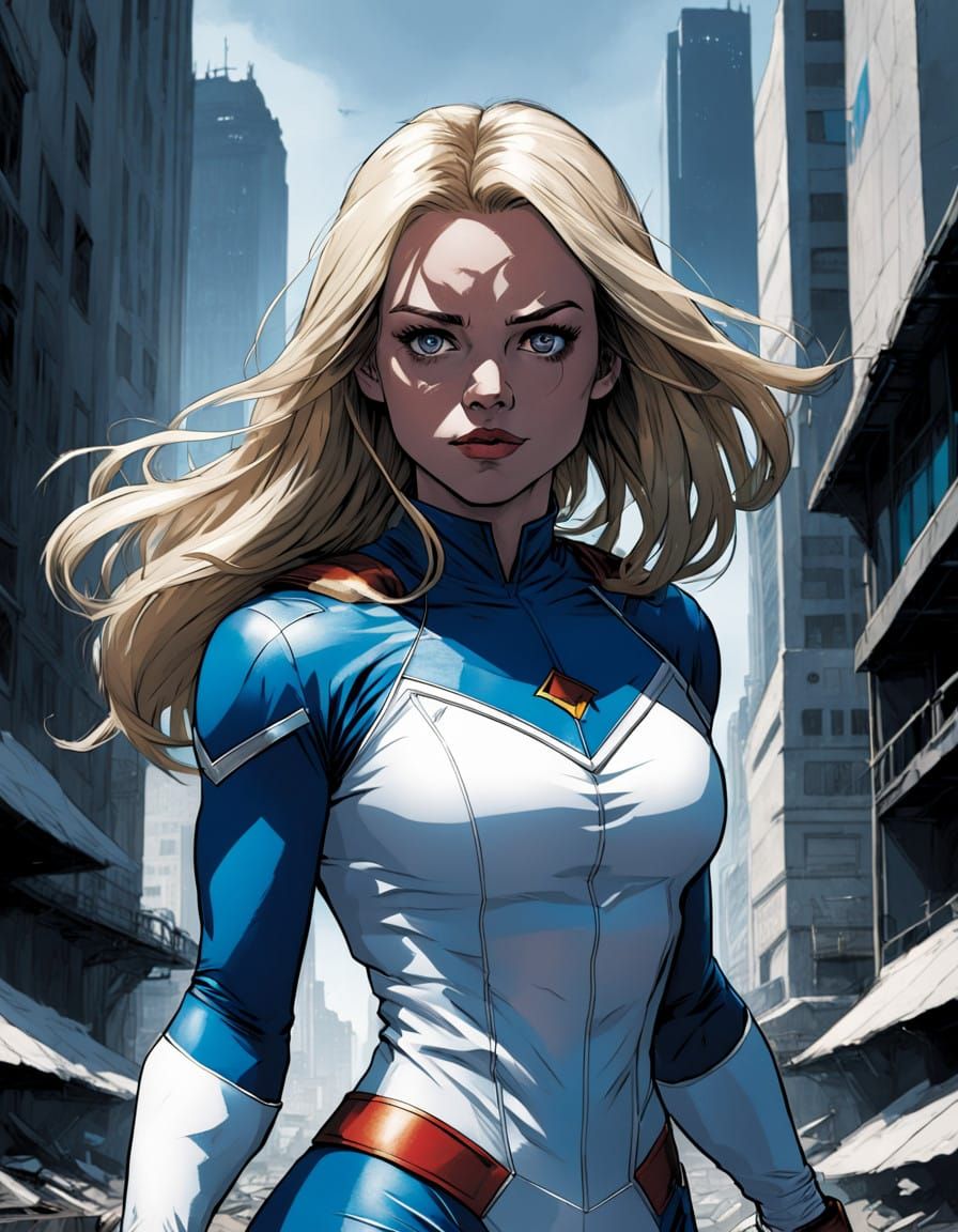 Sydney Sweeney as Power Girl Kara Zor-L: Kryptonian Superher...