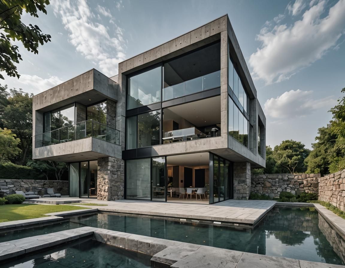 Ultra-Sleek Modern House: Architectural Masterpiece in 4K