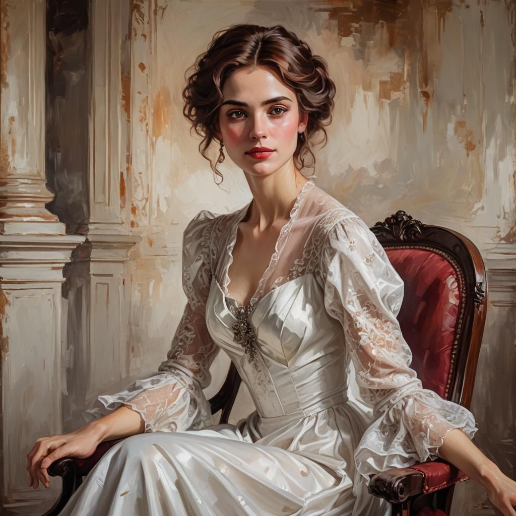 Regency Era Portrait of a Beautiful Woman