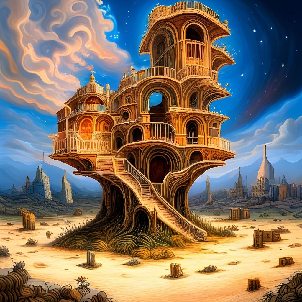 Fantasy Art Inspired by Surrealist Painters