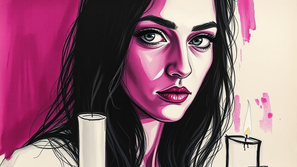 Saoirse Ronan Dominates Charcoal Drawing with Expressionist ...