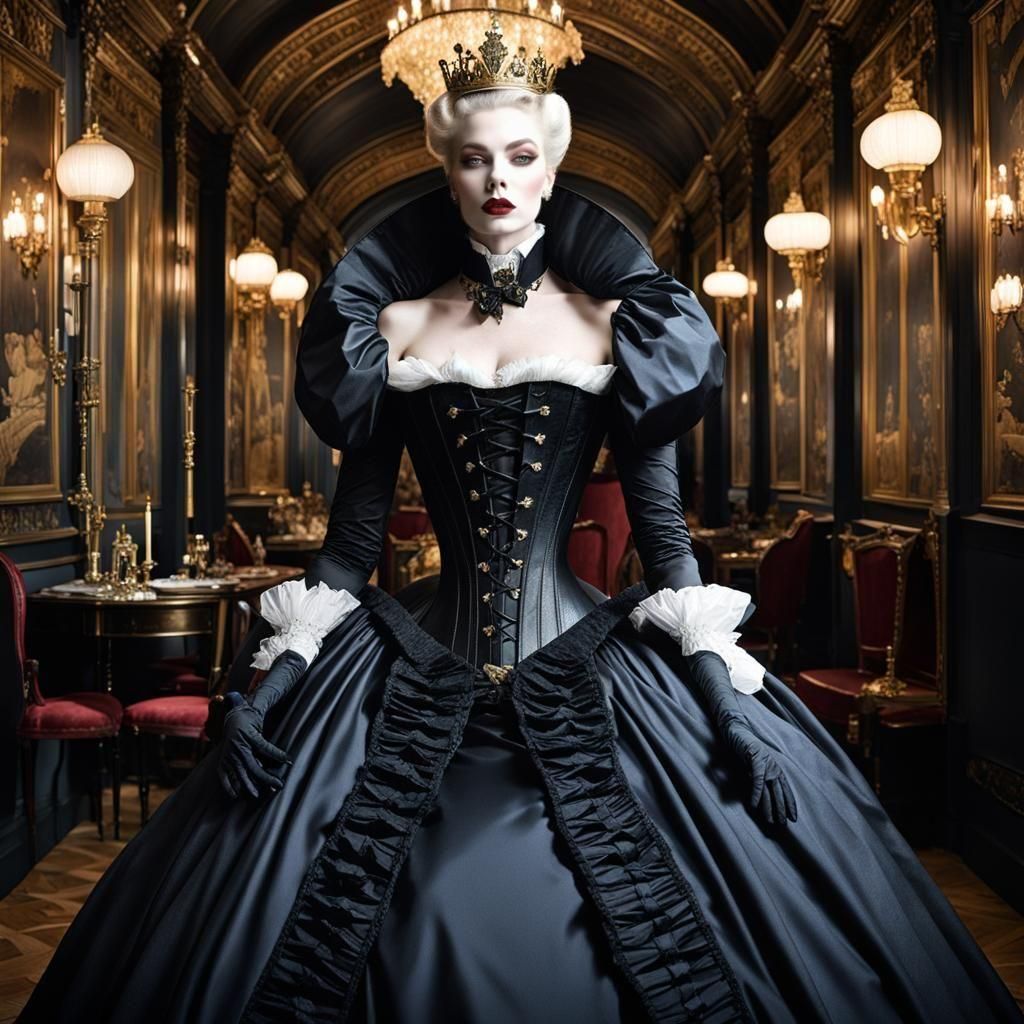 Queen Margot In Black
