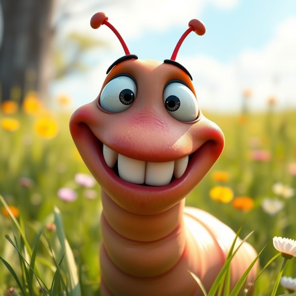 Happy worm