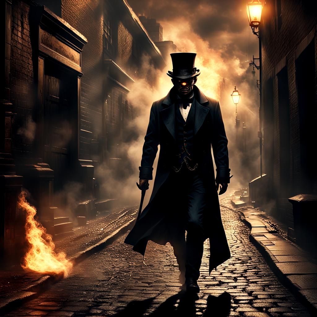 Devil in Disguise Walking Down Dark Alley