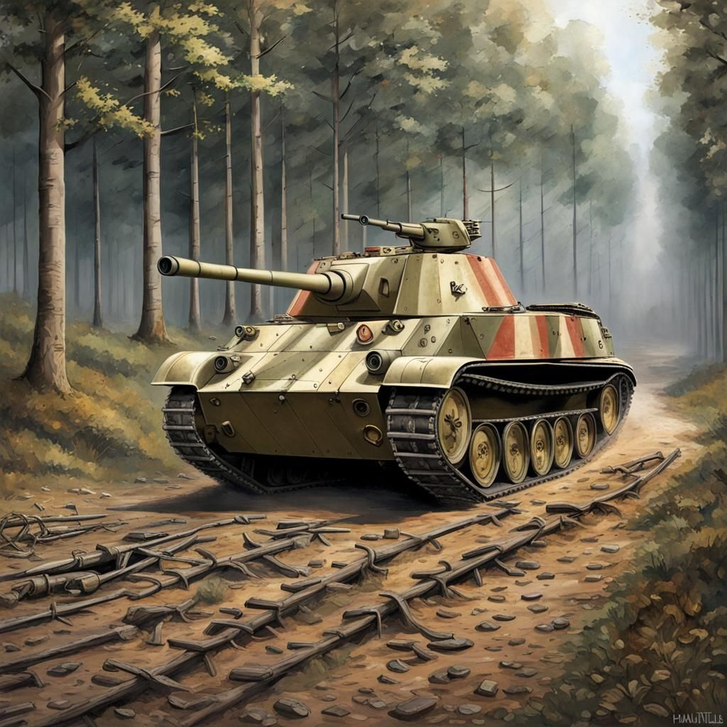 A modernized version of the Stug III