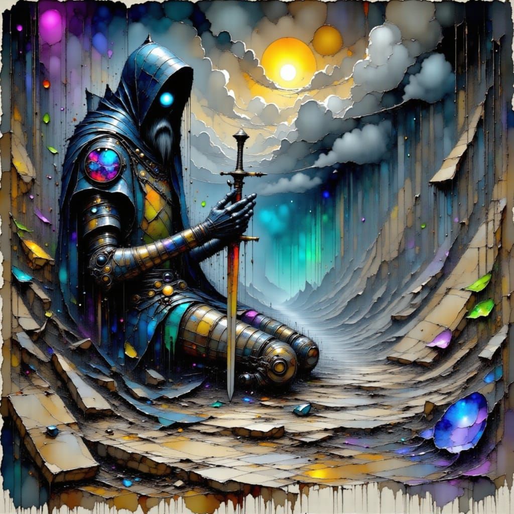 Undead Paladin Sir Aldric Resists Corruption