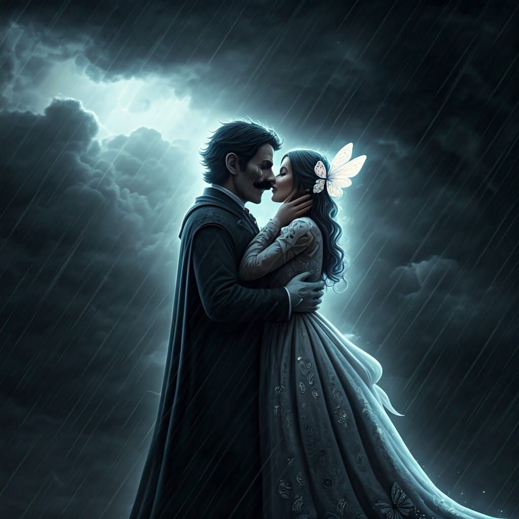 Weathered Super Mario at Tower of Despair: Cinematic Kiss