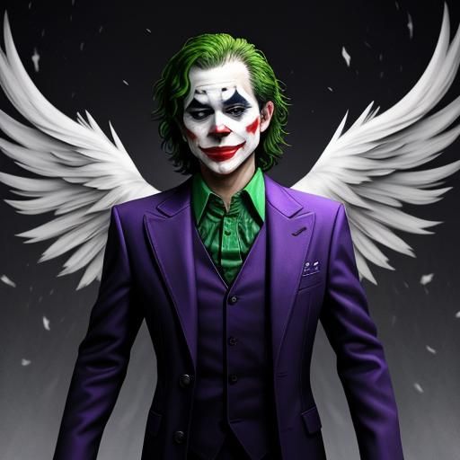 Joker Angel: An AI-Generated Fusion