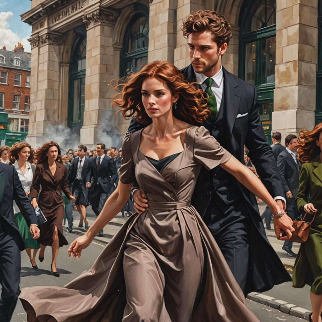 Fantasy Romance in London: Supernatural Encounter