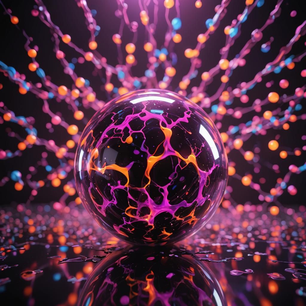 Glowing Plasma Sphere in a Dark Room
