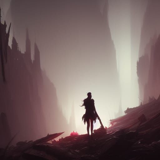 Dark Fantasy Art with Dynamic Lighting in Unreal Engine