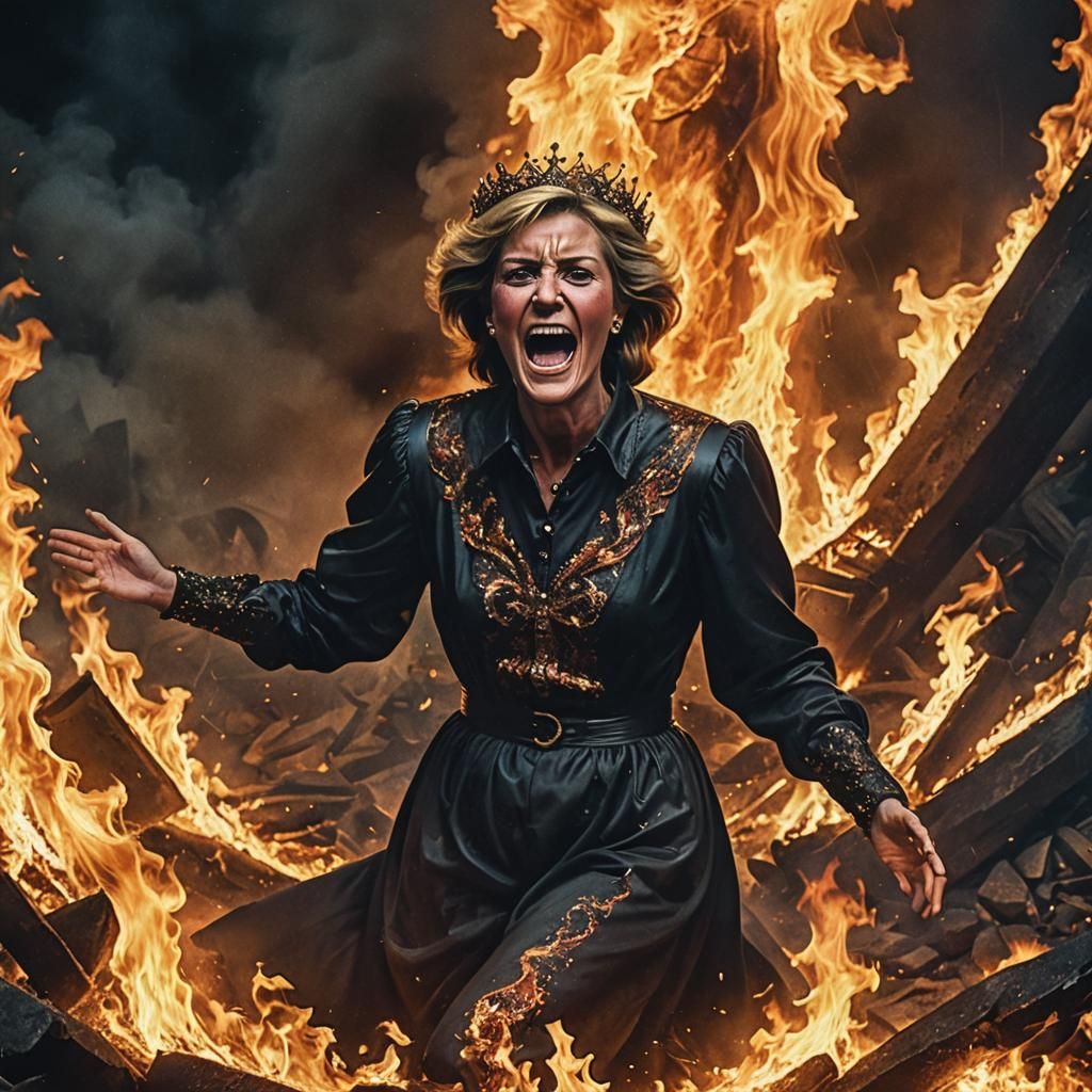 Infernal Torment: A Vision of Agony in Hell