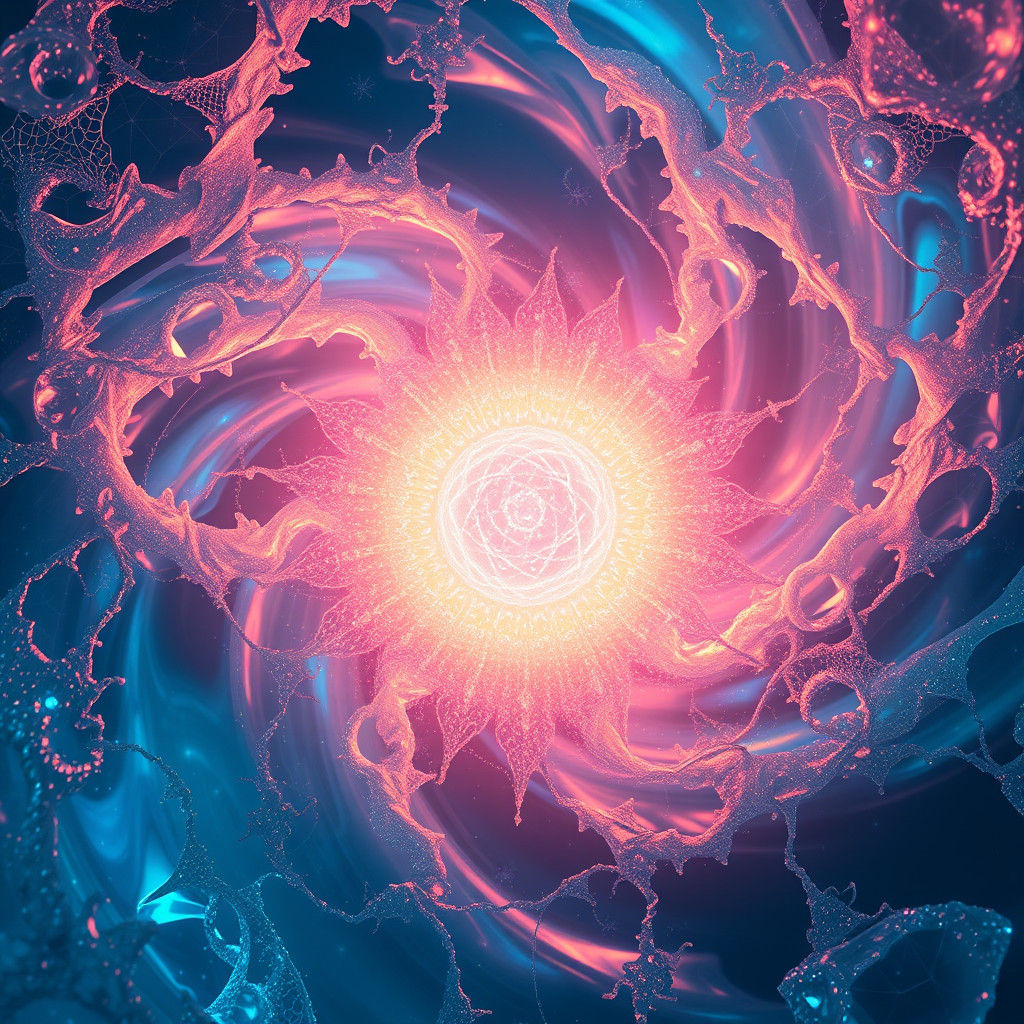 Ethereal Core: Mystical Heart of Humanity