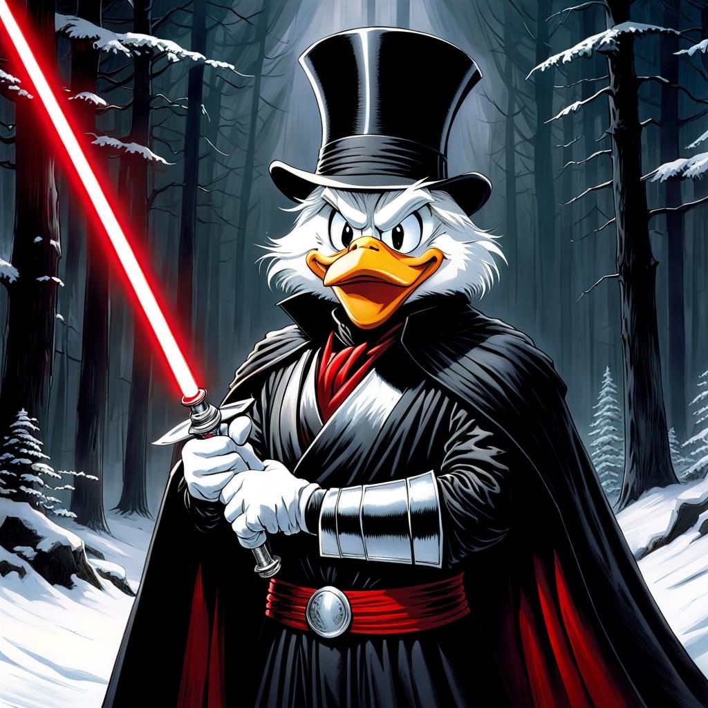 Darth Dime, Scrooge McDuck as a Sith (IV)