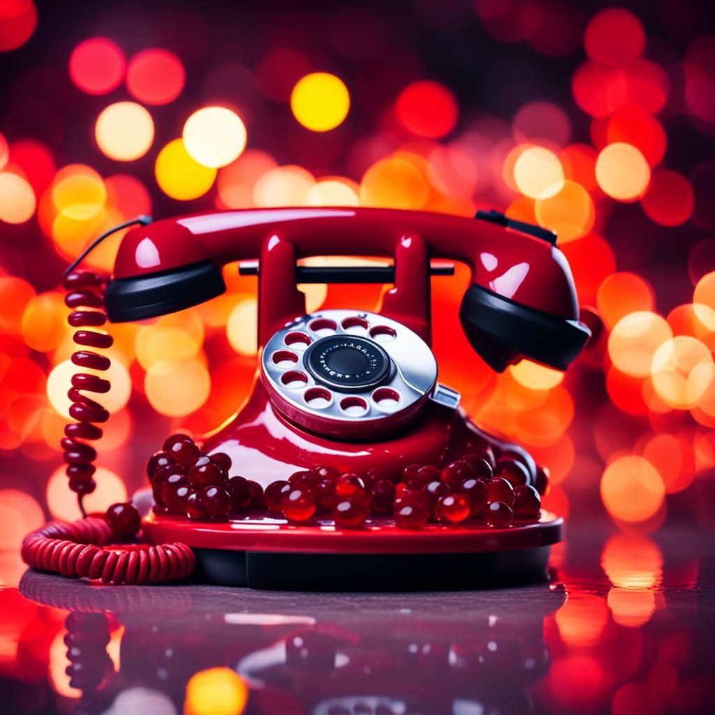 Red Jelly Telephone: Professional Photography