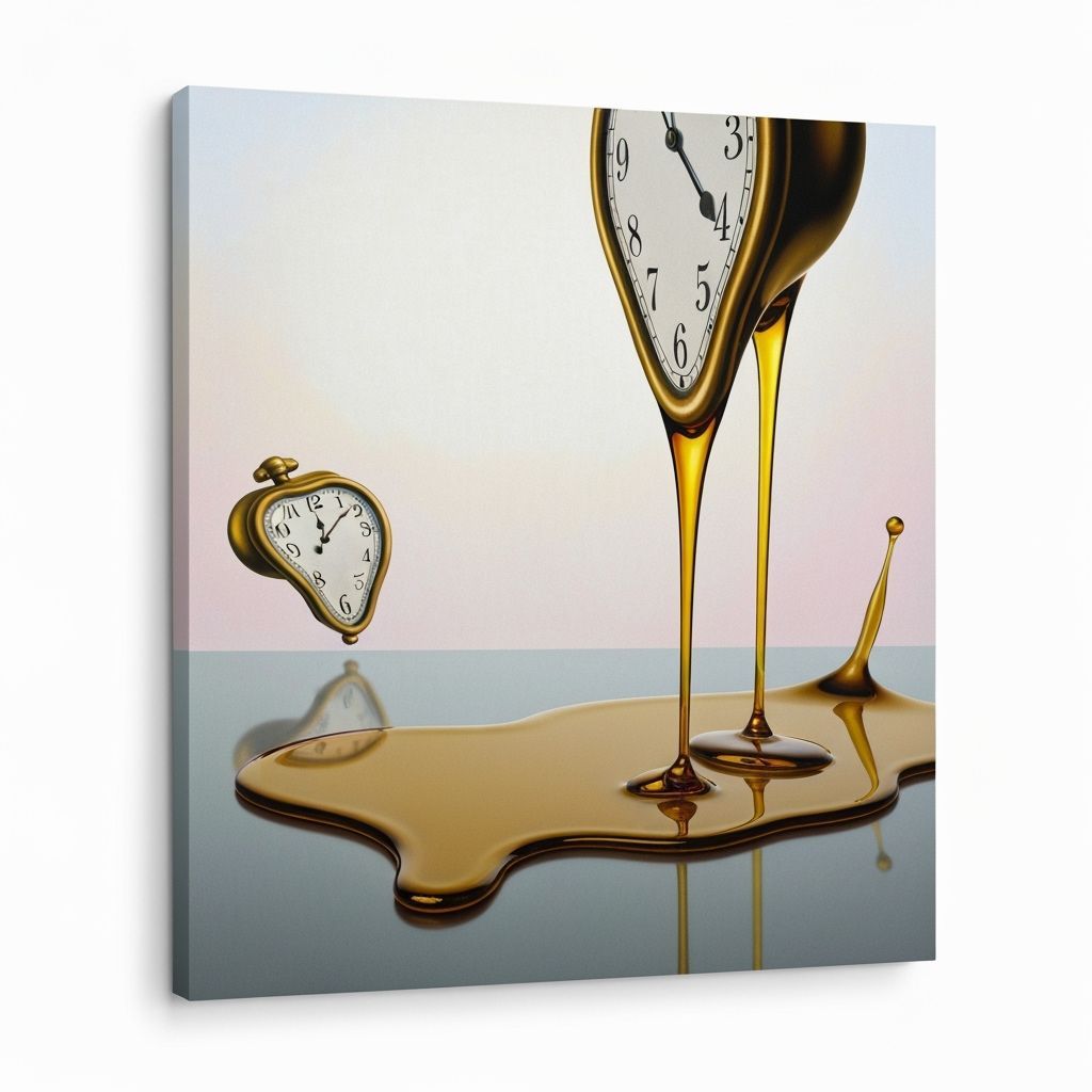 Energetic Surrealism Inspired by Dali