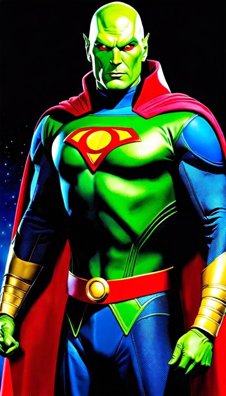 Alternate DCU: Yul Brynner as Martian Manhunter