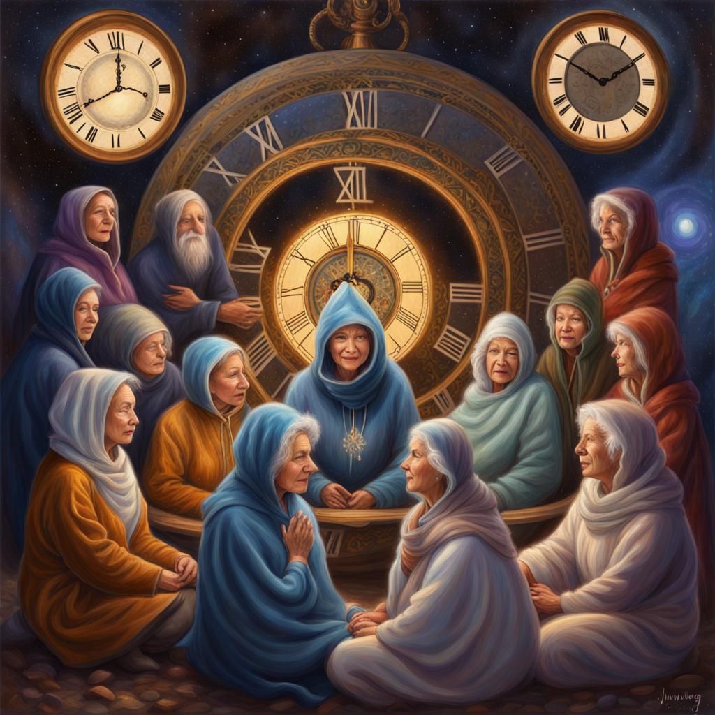 Elders' Midnight Light: A Cosmic New Year