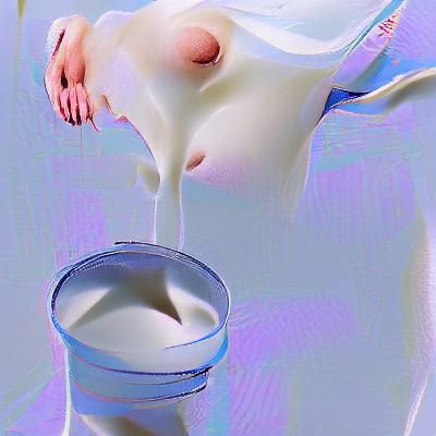Glass of Milk Still Life