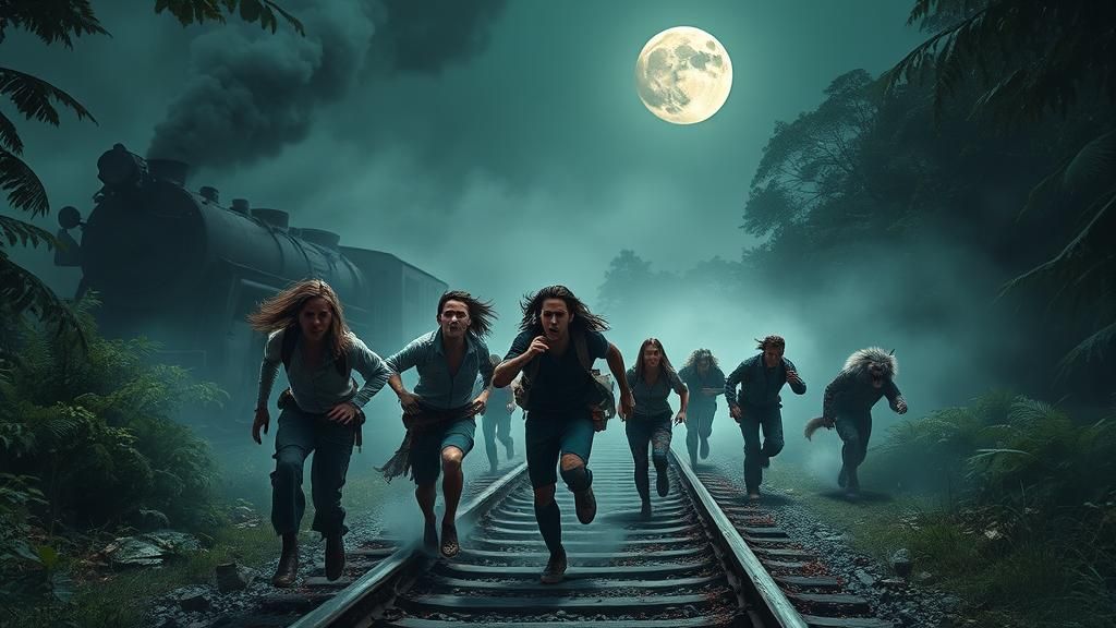 Fleeing Terror: Mutant Werewolves on the Hunt