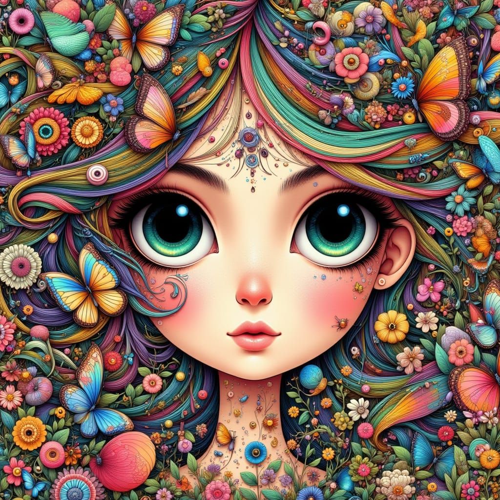 Kaleidoscope Eyes in a Postmodern Collage