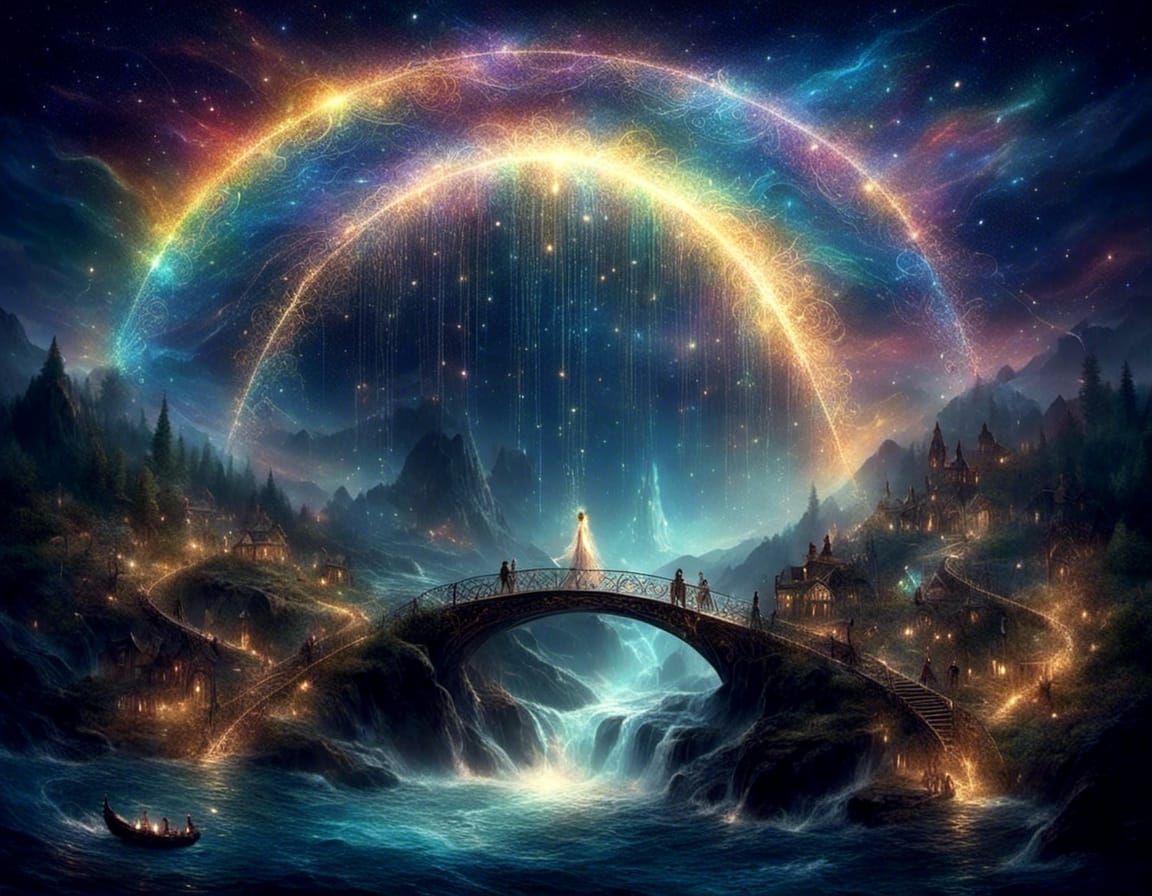 Bifrost: Rainbow Bridge to Asgard in Fantasy Art