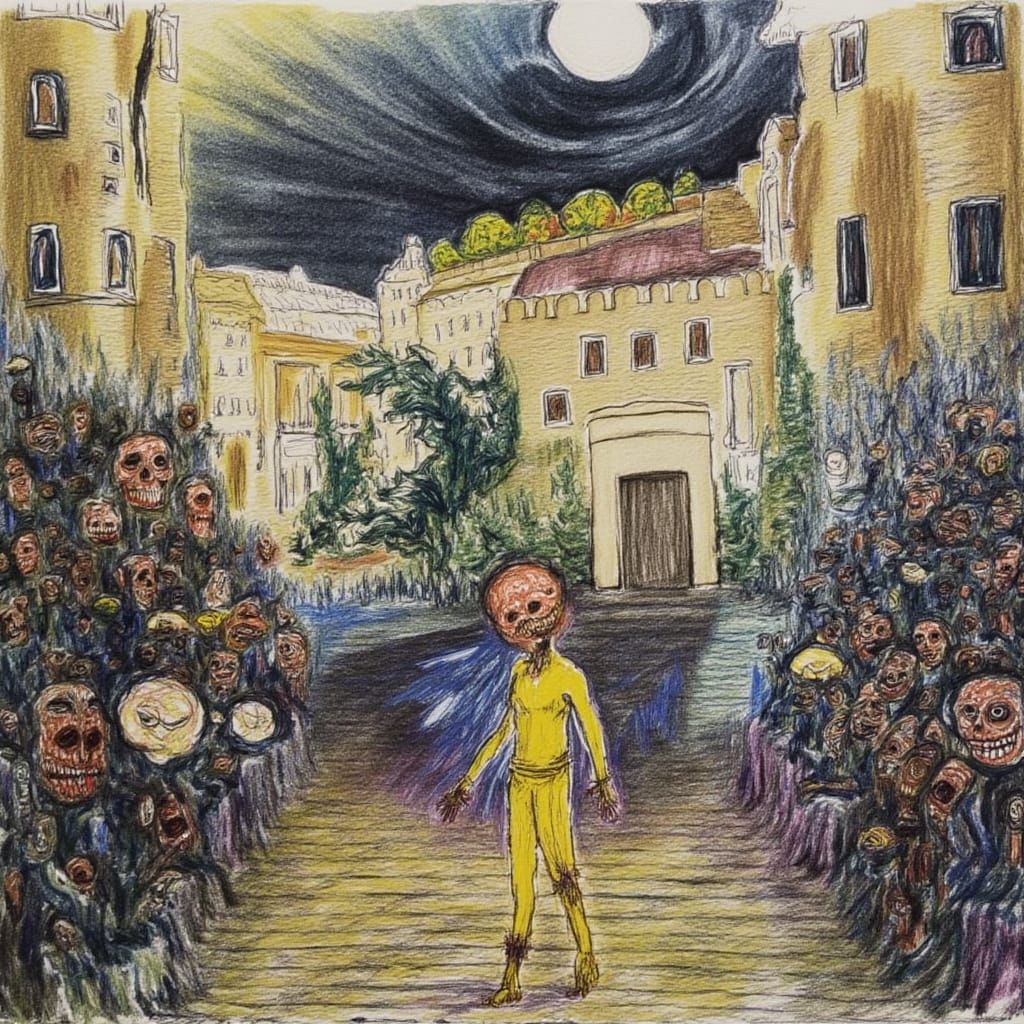 Dreamy Somnambulist Disrupts Zombie Gathering