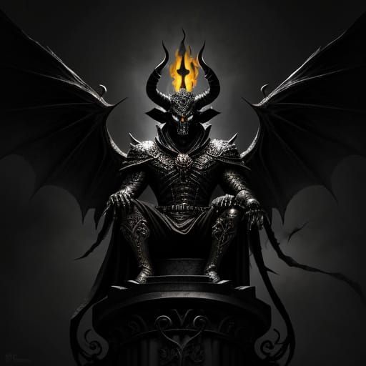 The Devil Enthroned: A Gothic Fantasy Close-Up