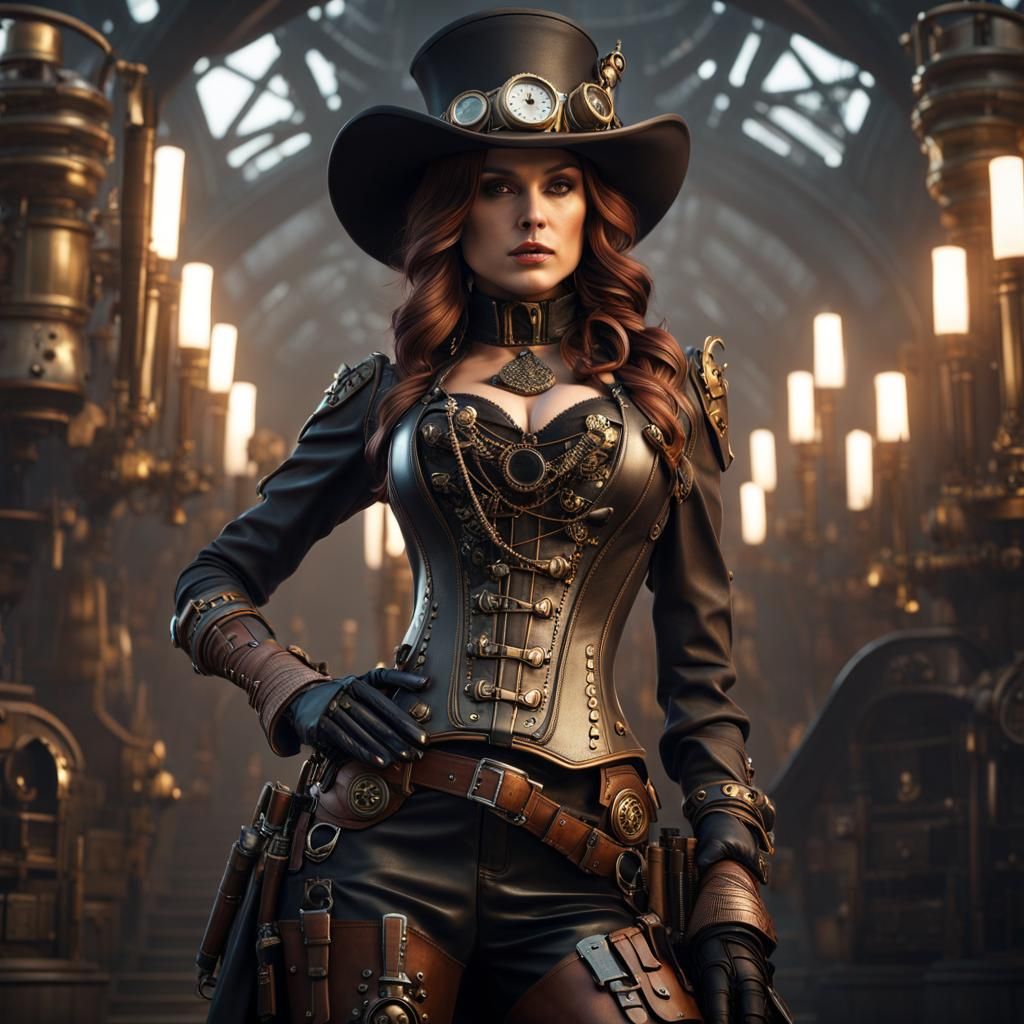Steampunk Woman