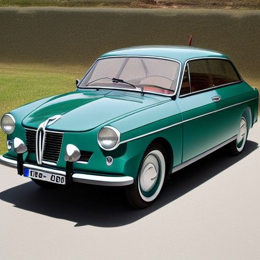 1956 SAAB 9-5 Hatchback Classic Front View