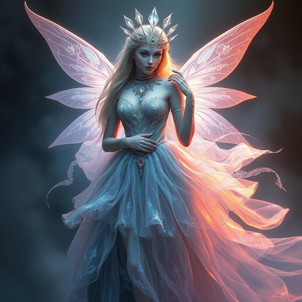 Diamond Fairy Queen in Luis Royo Style