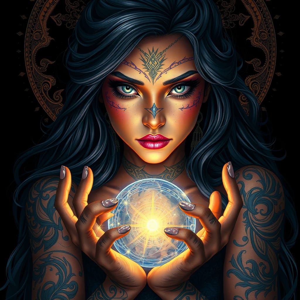 Creator of the Universe: Magic Realism Matte Painting